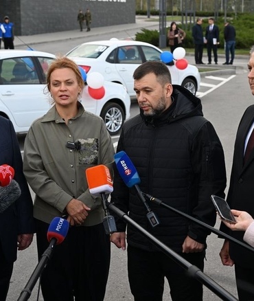 Торжественное мероприятие по вручению ключей от автомобиля