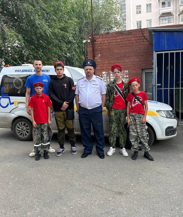 С радостью предоставили транспорт для наших юнармейцев