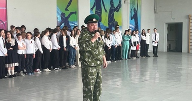 Урок мужества в школе
