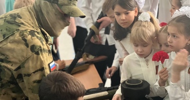 Урок мужества в школе