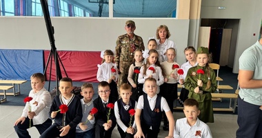 Урок мужества в школе